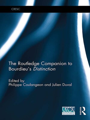 cover image of The Routledge Companion to Bourdieu's 'Distinction'